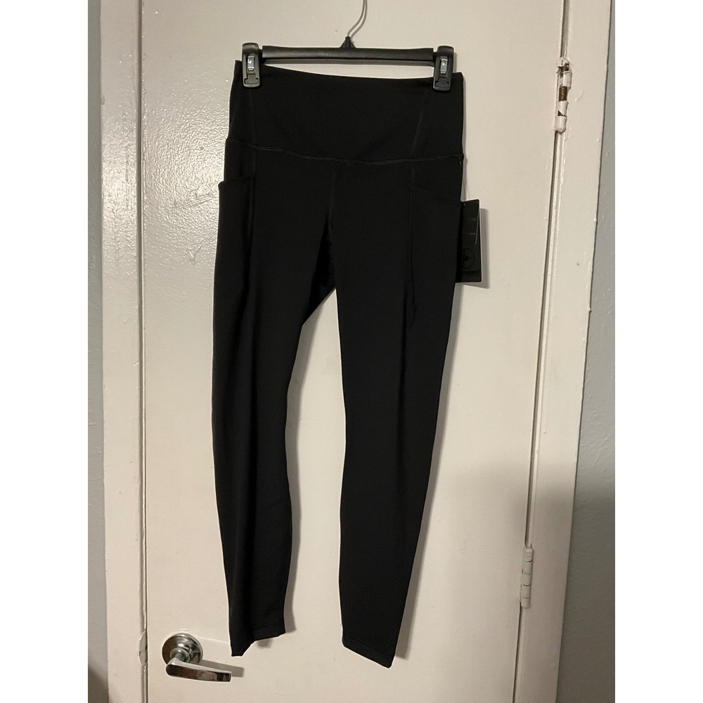 90 Degree by Reflex Tenacity Ankle Tight Black High Rise Reflective Pockets S